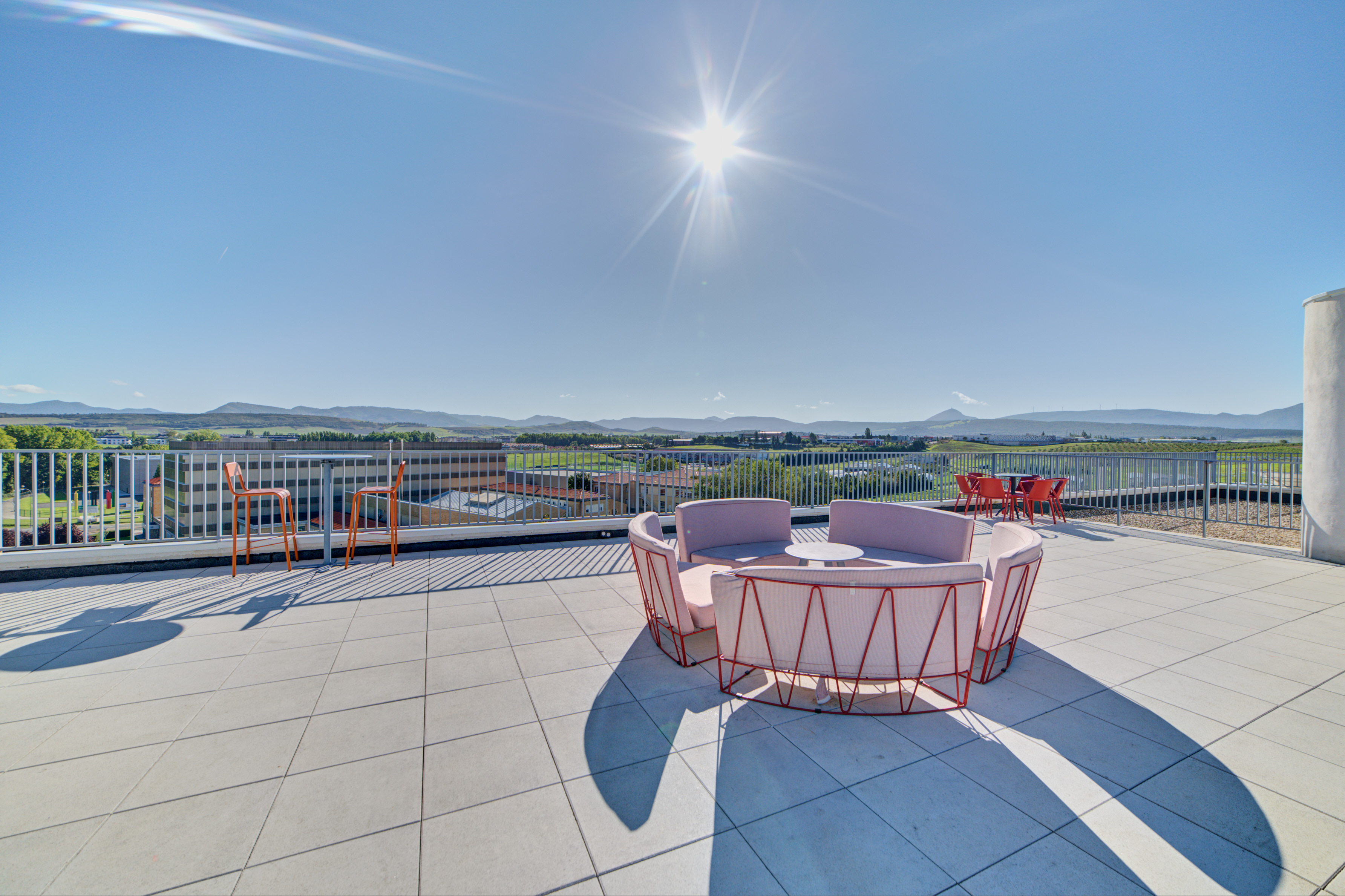 Pamplona – rooftop terrace